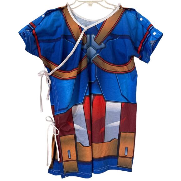 Marvel, Captain America Starlight Children's Foundation Boy's M Costume - Picture 2 of 3